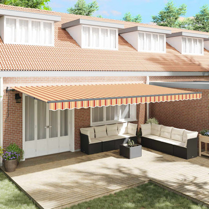 Toldo Retráctil Automático Gris