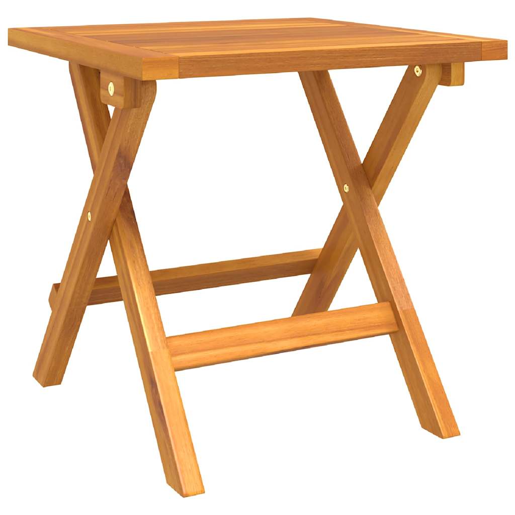 Tumbona 3 Pcs Marrón Madera De Acacia Sólida