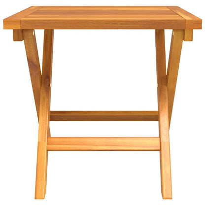 Tumbona 3 Pcs Marrón Madera De Acacia Sólida