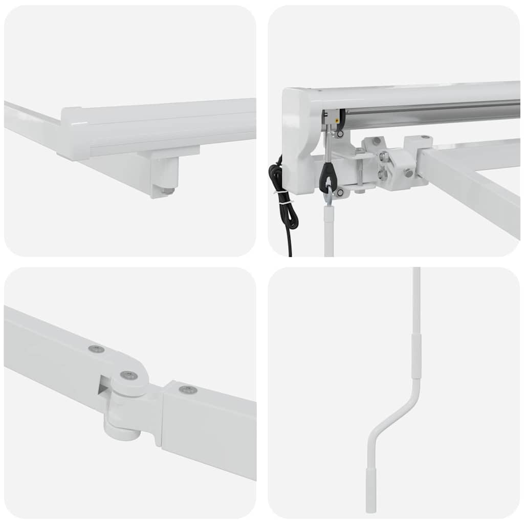 Estructura Del Toldo Ajustable 4 X 2 M Acero