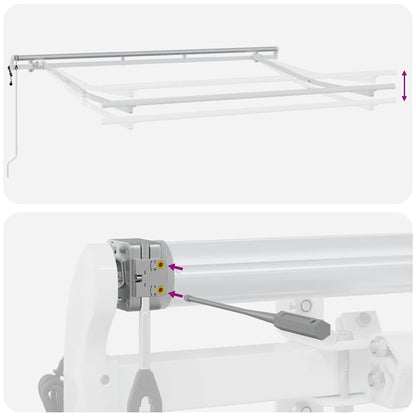 Estructura Del Toldo 3 X 2 M Metal