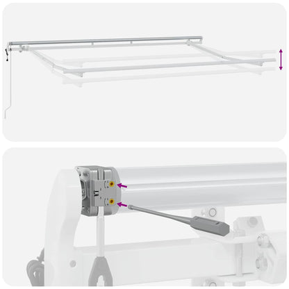 Estructura Del Toldo 3,5 X 2 M Metal