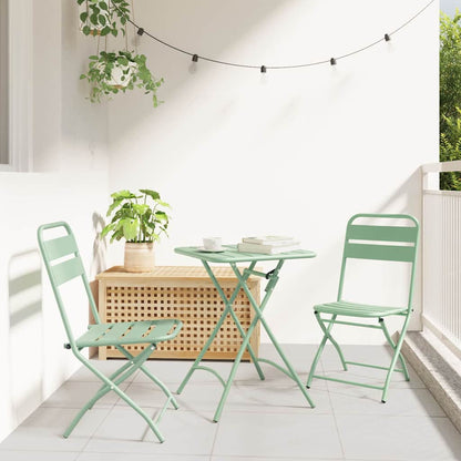 Silla De Jardín Plegable 2 Pcs 42 X 52 X 82Cm