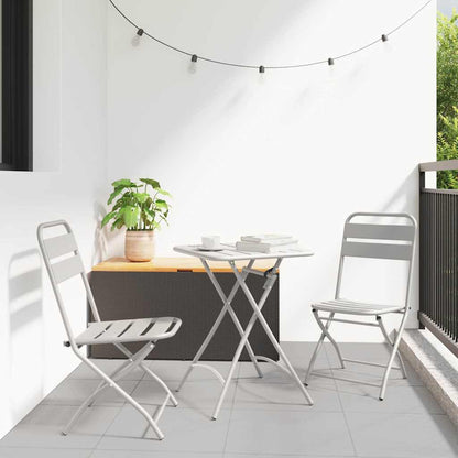 Silla De Jardín Plegable 2 Pcs 42 X 52 X 82Cm
