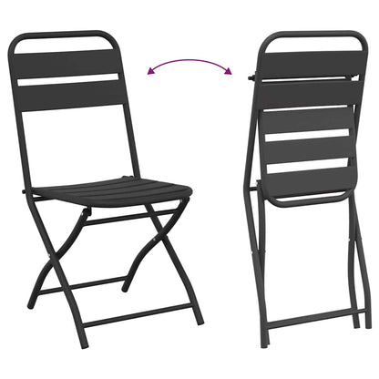 Silla De Jardín Plegable 2 Pcs 42 X 52 X 82Cm