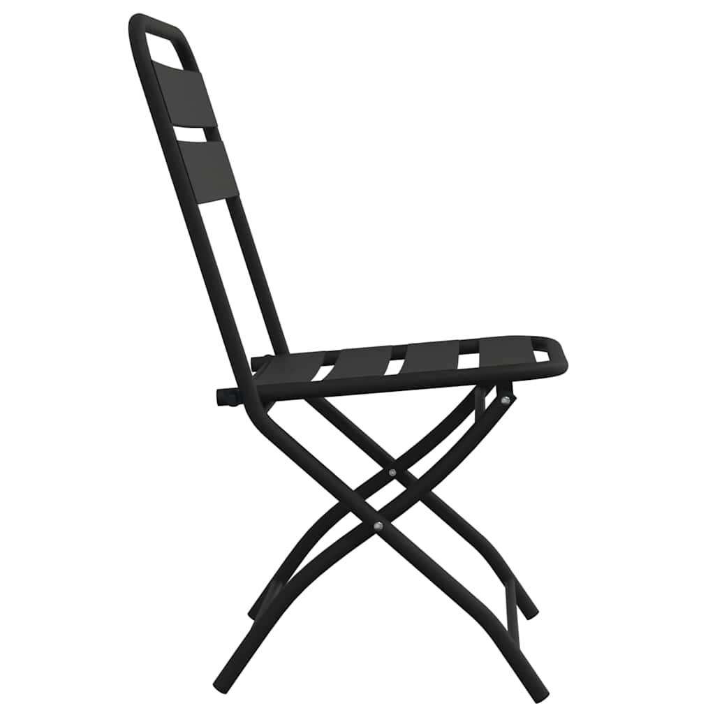 Silla De Jardín Plegable 2 Pcs 42 X 52 X 82Cm