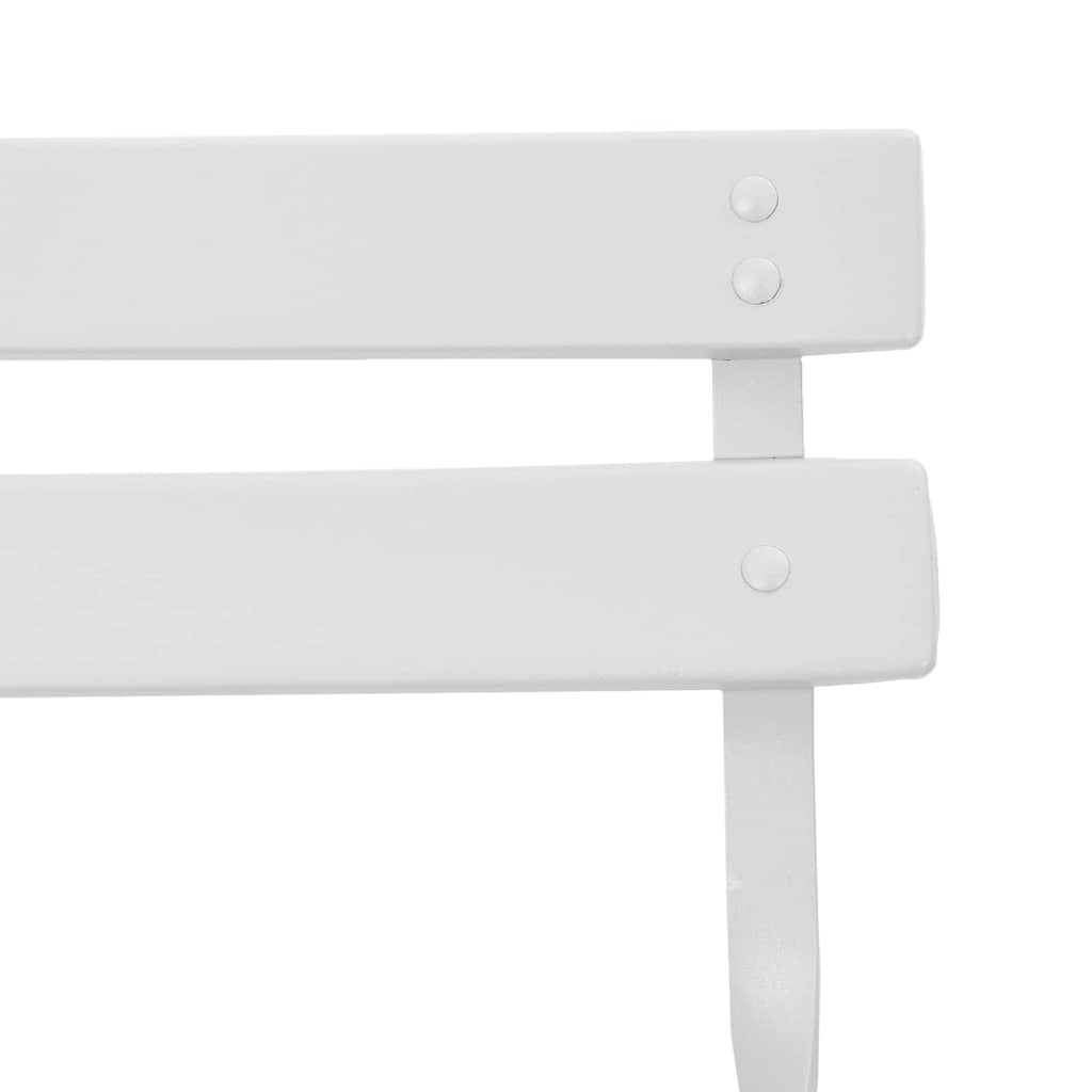 Silla De Jardín Plegable 2 Pcs 42 X 46 X 82Cm Metal