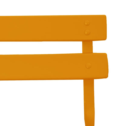 Silla De Jardín Plegable 2 Pcs 42 X 46 X 82Cm Metal