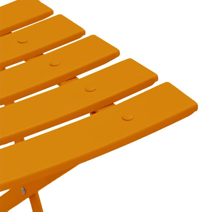 Silla De Jardín Plegable 2 Pcs 42 X 46 X 82Cm Metal