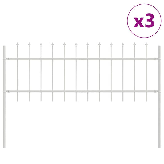 Valla De Jardín 3 Pcs 5,1 X 0,6 M