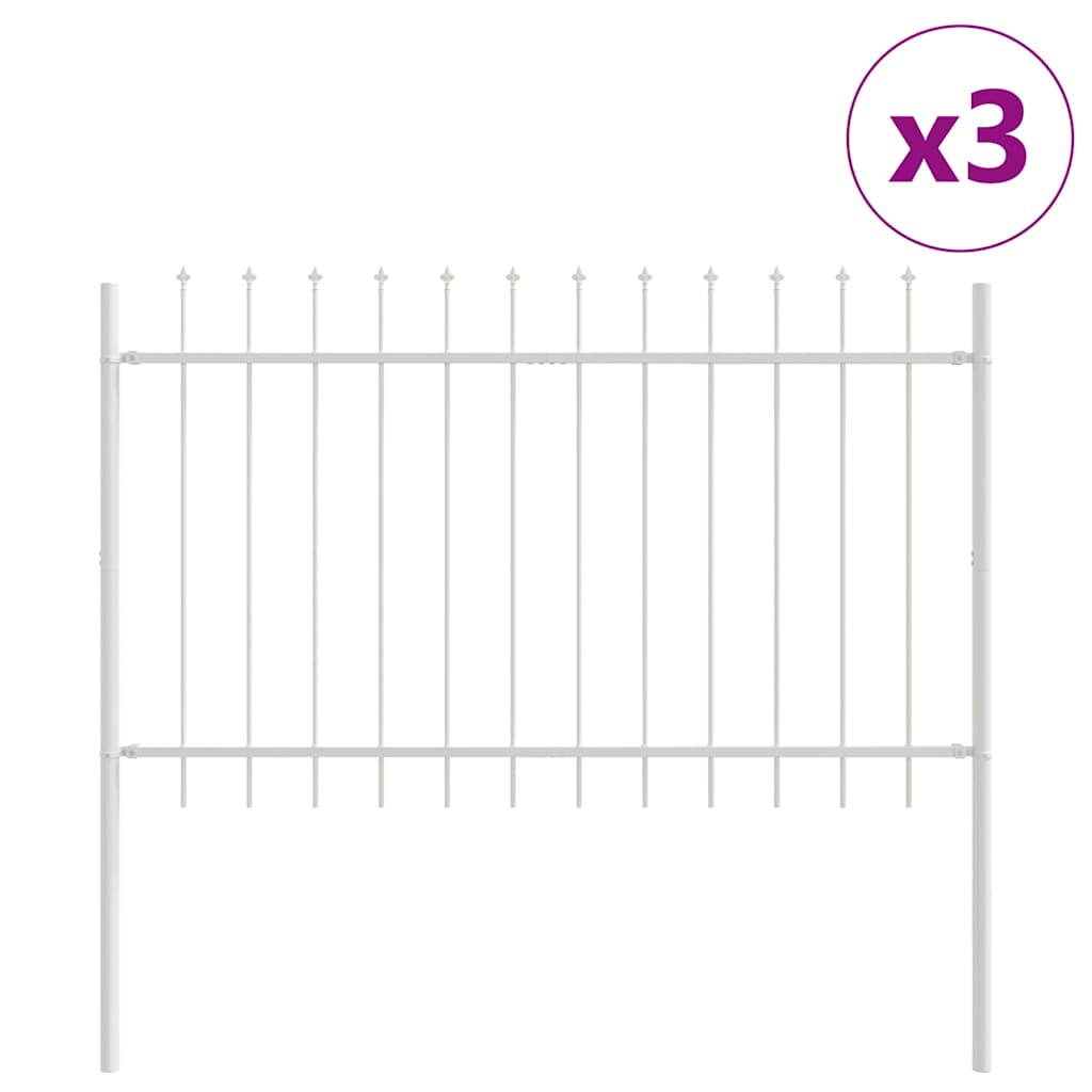 Valla De Jardín 3 Pcs 5,1 X 0,8 M