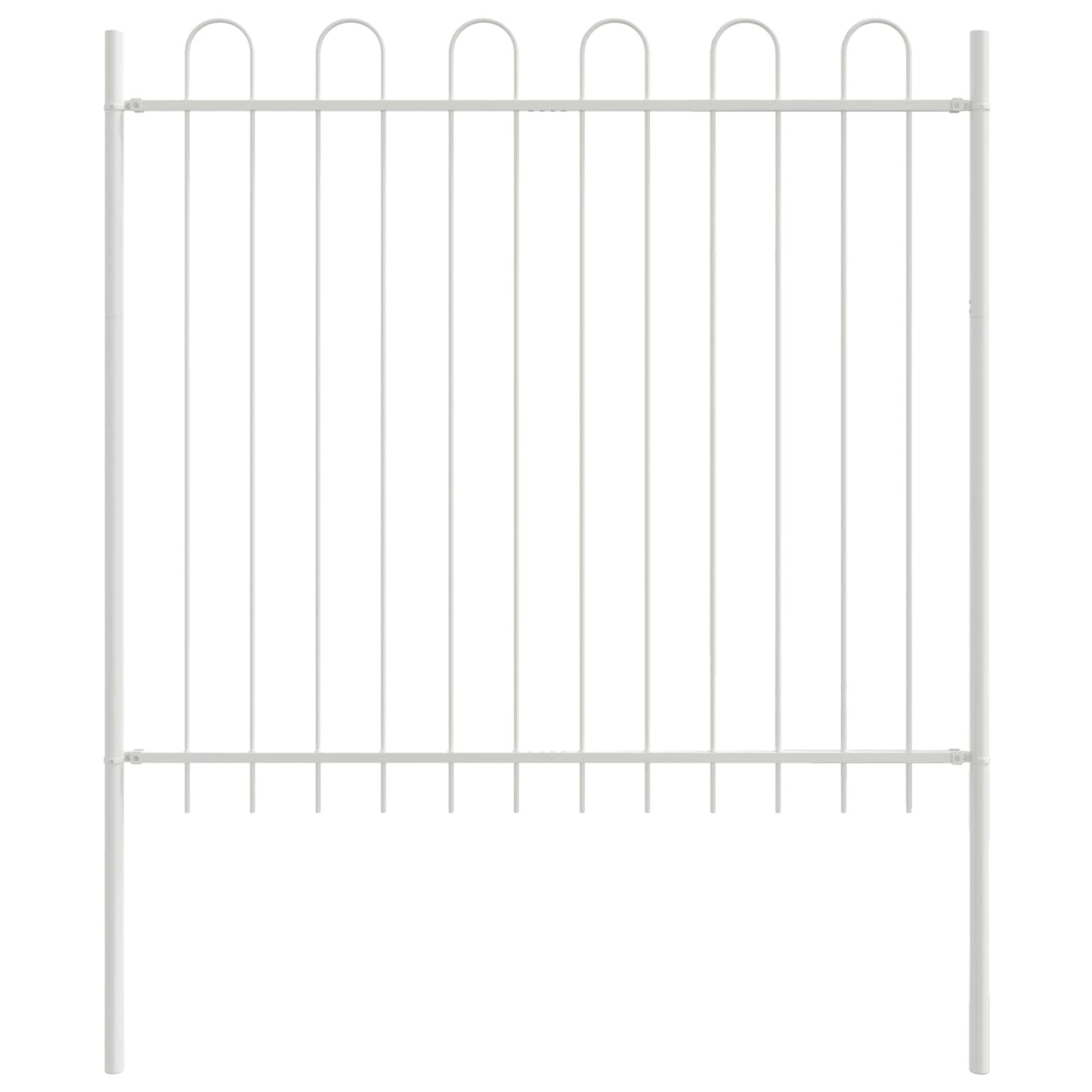 Valla De Jardín 4 Pcs 6,8 X 1,5 M