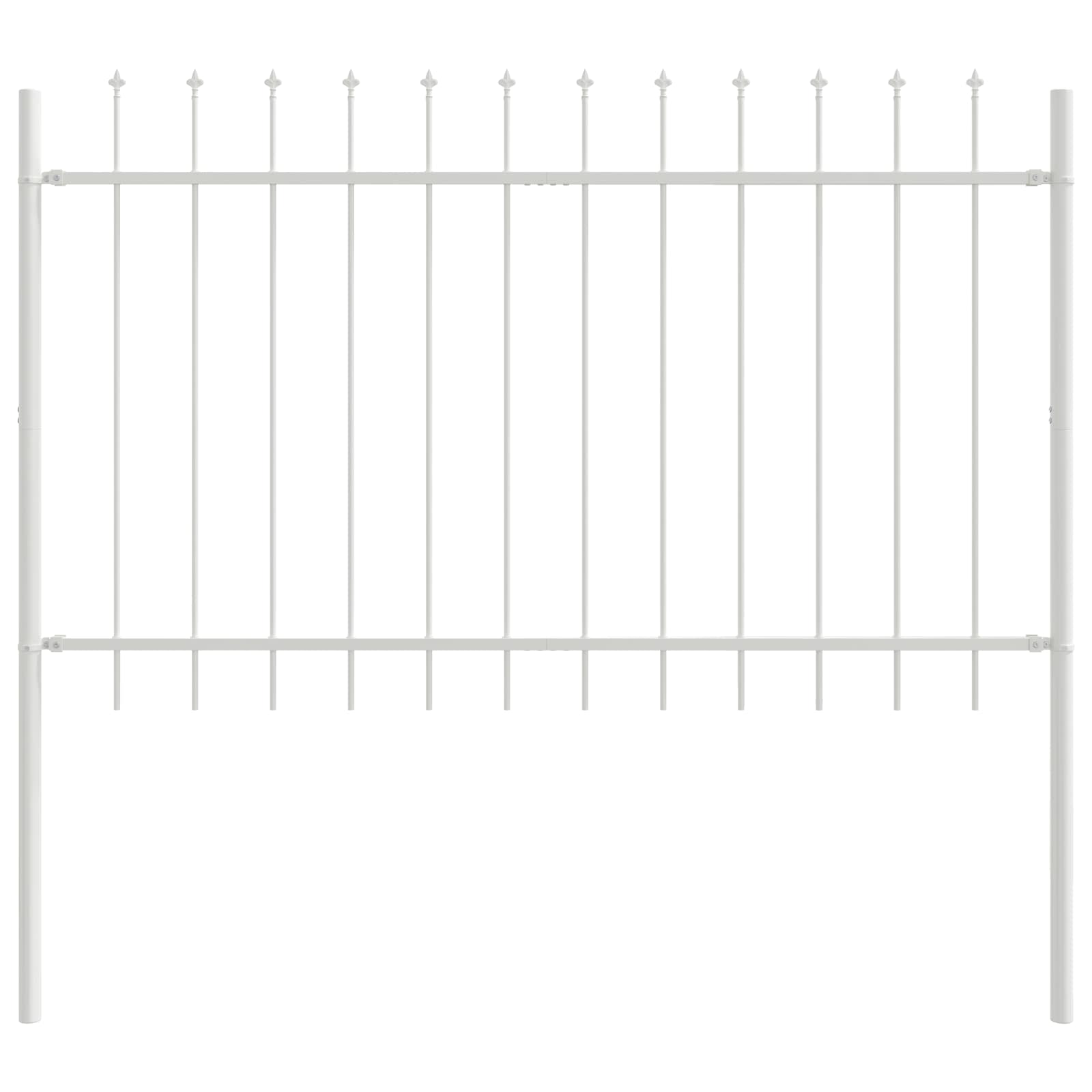 Valla De Jardín 7 Pcs 11,9 X 1,2 M