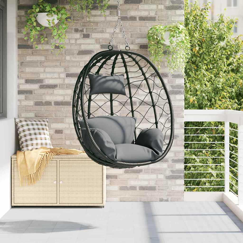 Silla Huevo Colgante 91,5 X 54,5 X 107 Cm Ratán Sintético