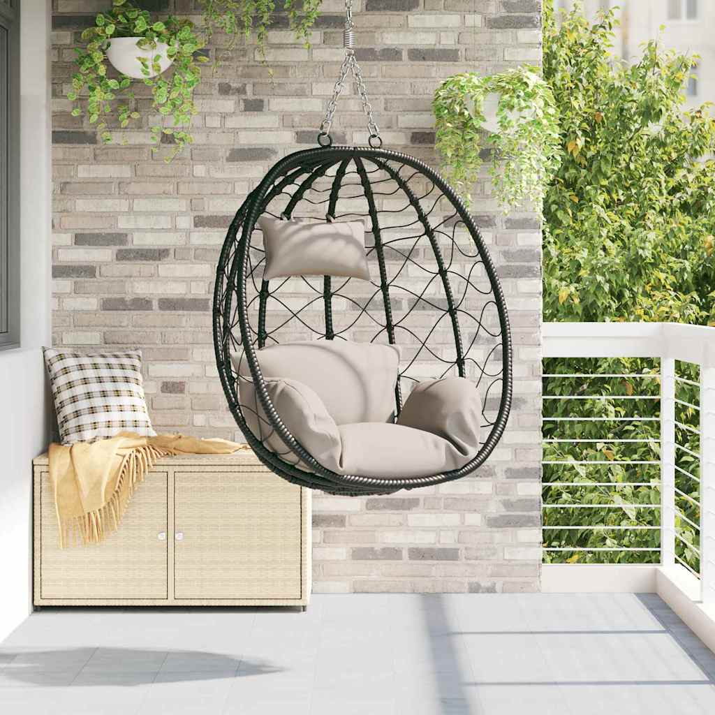 Silla Huevo Colgante 91,5 X 54,5 X 107 Cm Ratán Sintético