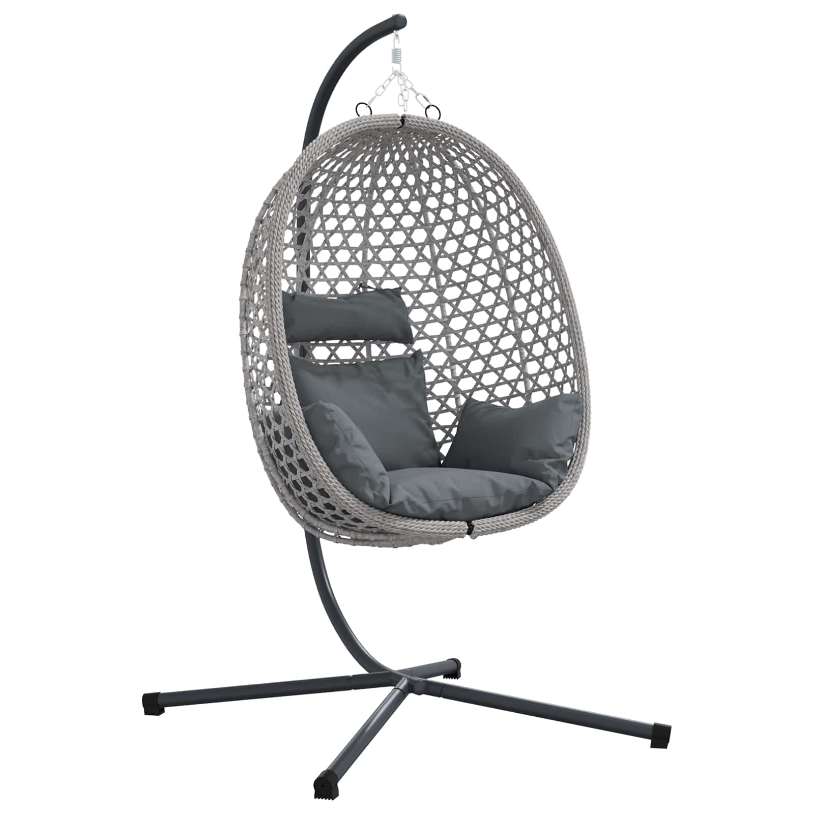 Silla Huevo Colgante Manual 104 X 100 X 191 Cm