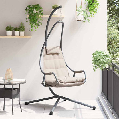 Silla Huevo Colgante Manual 94 X 107 X 196,5 Cm Acero