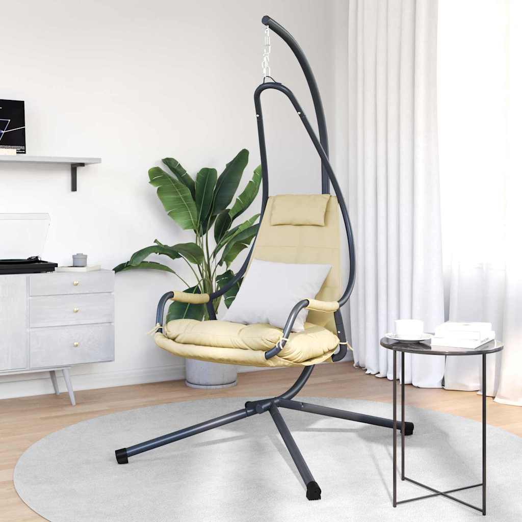 Silla Huevo Colgante Manual 94 X 107 X 196,5 Cm Acero