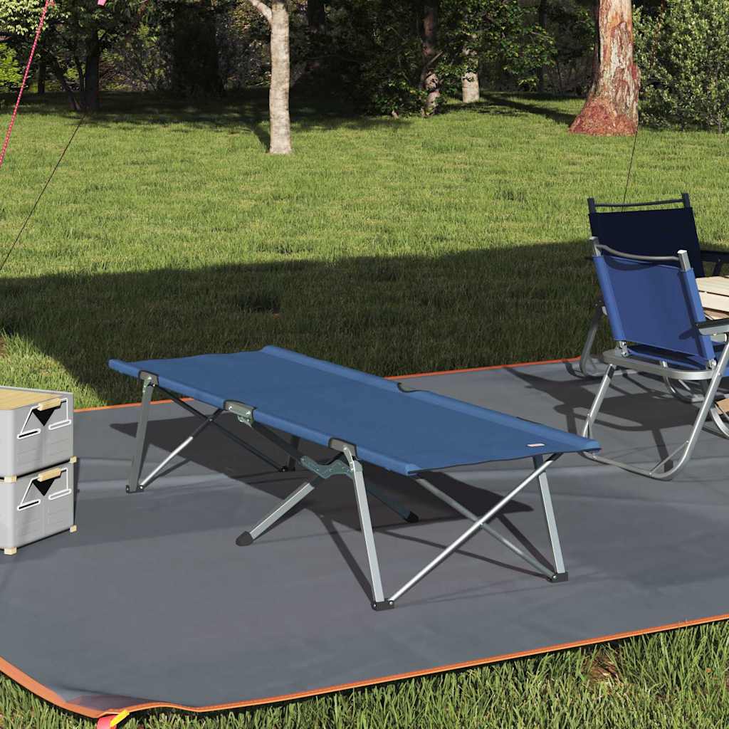 Cama De Camping Plegable Manual 2 Pcs 194 X 62,5 X 42,5 Cm
