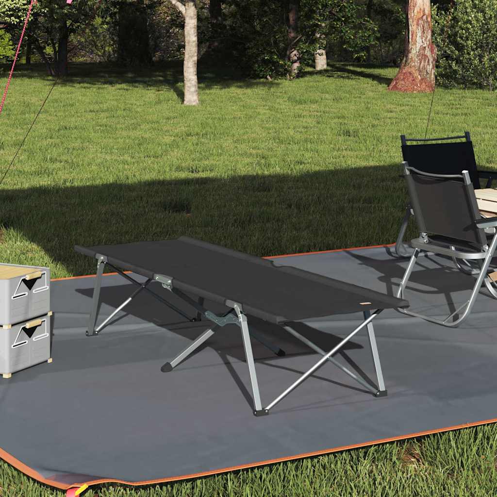 Cama De Camping Plegable Manual 2 Pcs 194 X 62,5 X 42,5 Cm