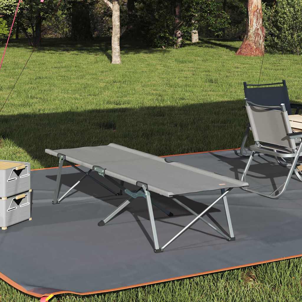 Cama De Camping Plegable Manual 2 Pcs 194 X 62,5 X 42,5 Cm