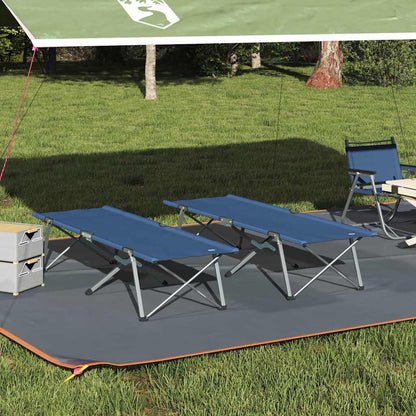 Cama De Camping Plegable Manual 2 Pcs 194 X 62,5 X 42,5 Cm