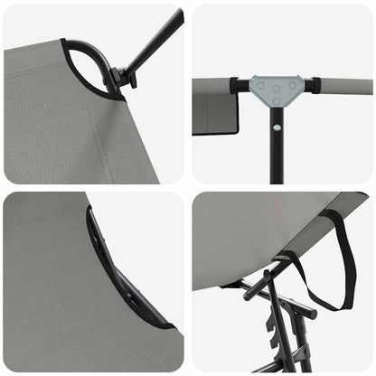 Tumbona Plegable 2 Pcs 190 X 57 X 81 Cm Oxford