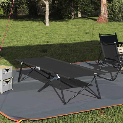 Cama De Camping Plegable Manual 2 Pcs 206 X 76 X 74 Cm