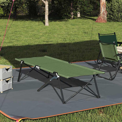 Cama De Camping Plegable Manual 2 Pcs 206 X 76 X 74 Cm