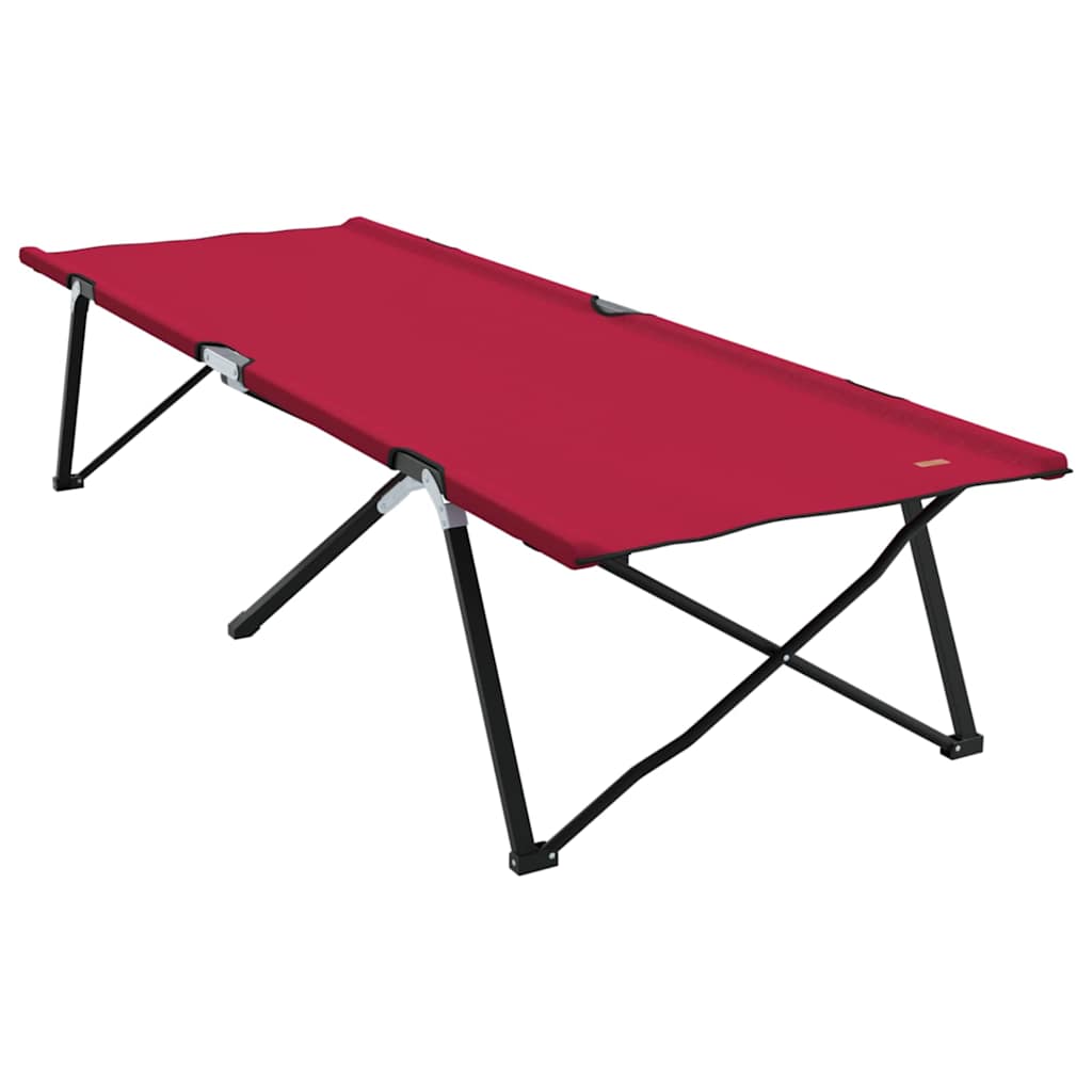 Cama De Camping Plegable Manual 2 Pcs 206 X 76 X 74 Cm