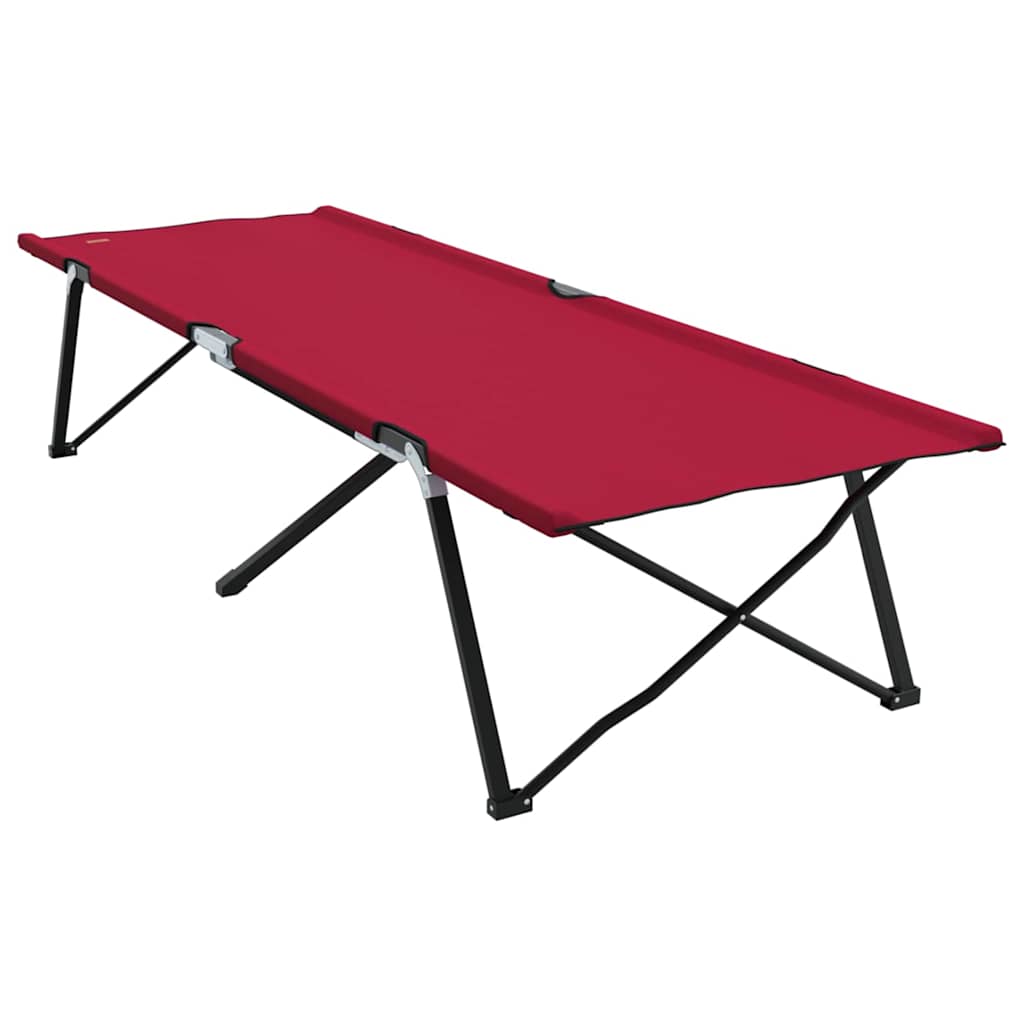 Cama De Camping Plegable Manual 2 Pcs 206 X 76 X 74 Cm