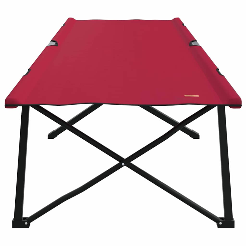 Cama De Camping Plegable Manual 2 Pcs 206 X 76 X 74 Cm
