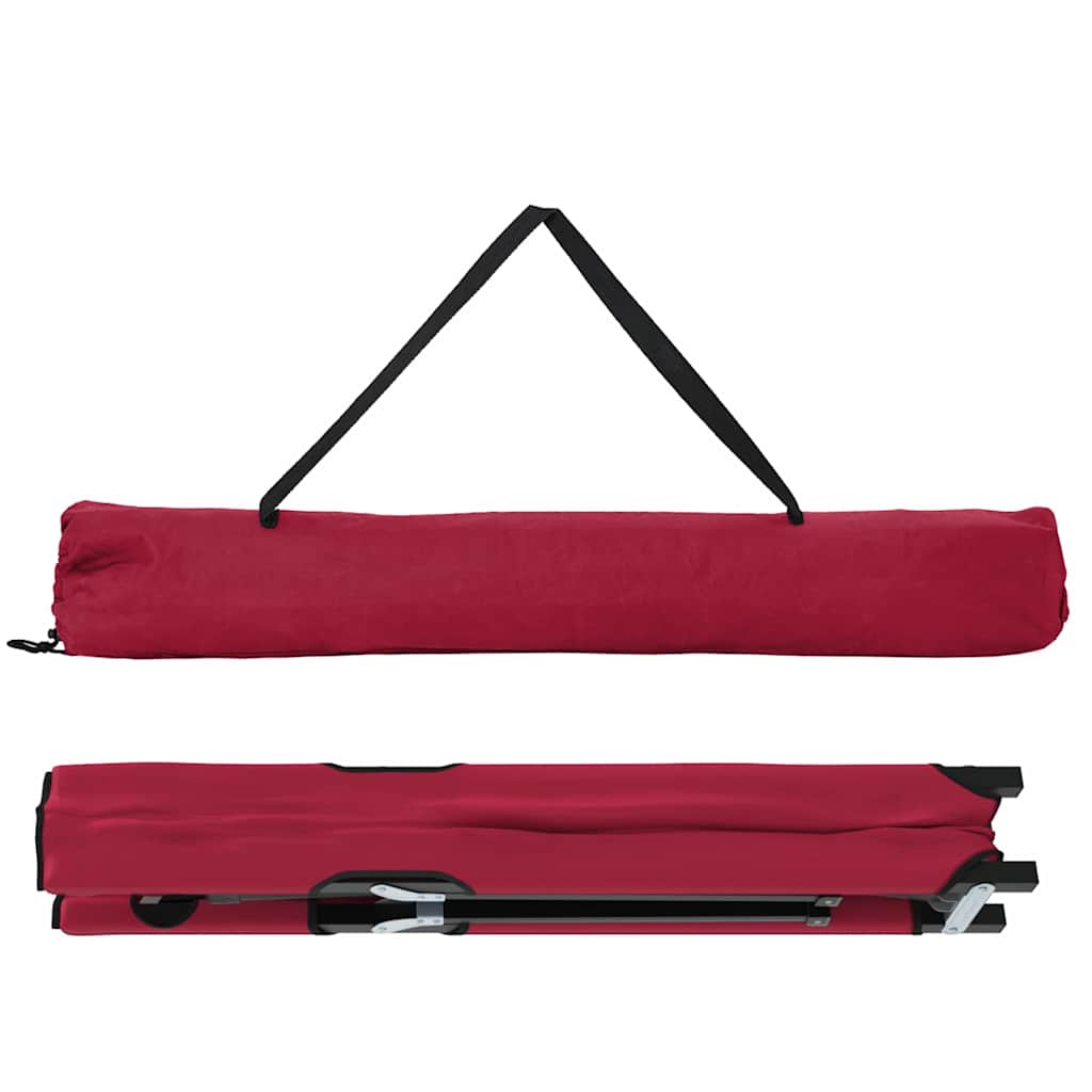Cama De Camping Plegable Manual 2 Pcs 206 X 76 X 74 Cm