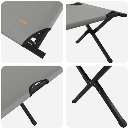 Cama De Camping Plegable Manual 2 Pcs