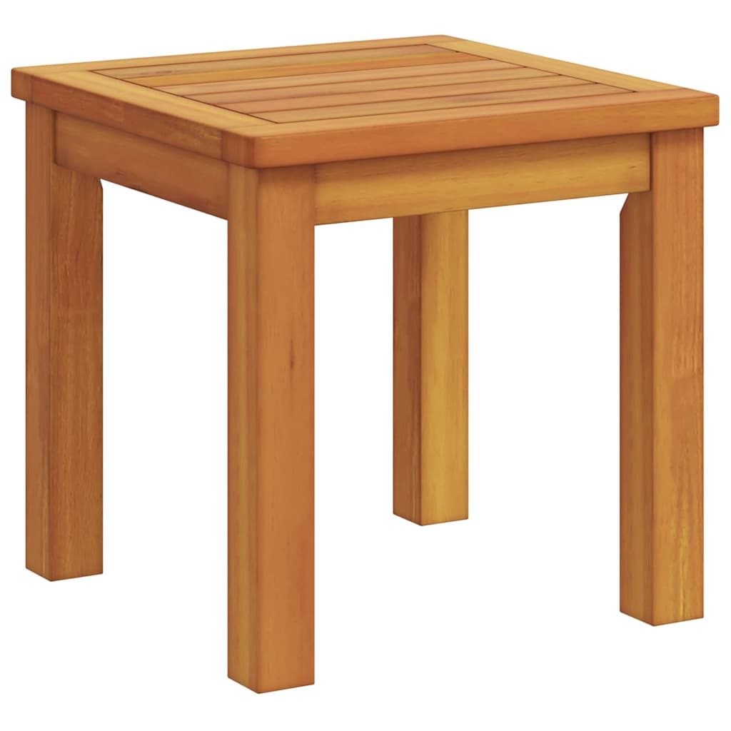 Tumbona 3 Pcs Marrón Madera De Acacia Sólida