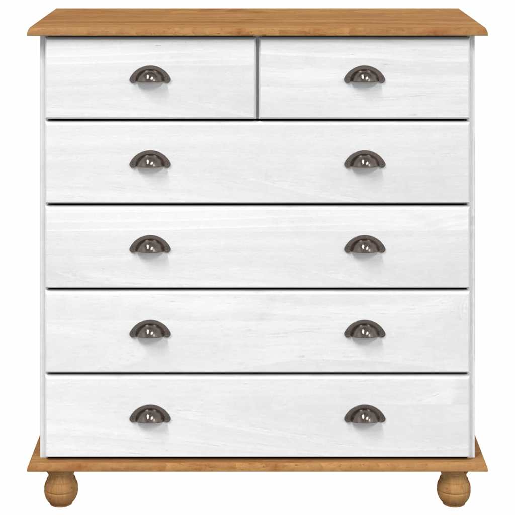 Cajón De Gaveta Askim 91 X 40 X 95,5 Cm Madera De Pino Macizo