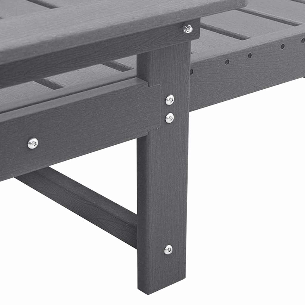 Tumbona 195,5 X 53 X 98,5 Cm Hdpe