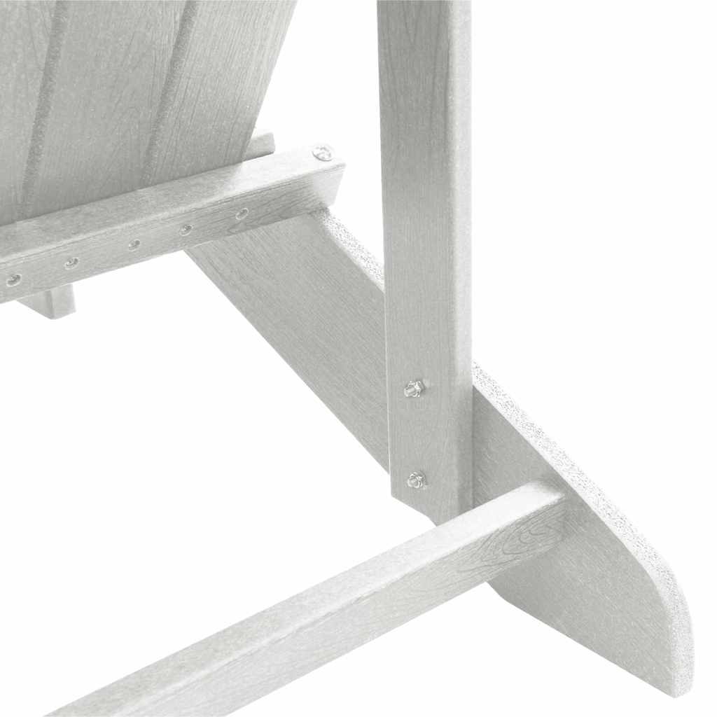 Silla De Jardín 2 Pcs 83 X 74 X 92 Cm Polietileno