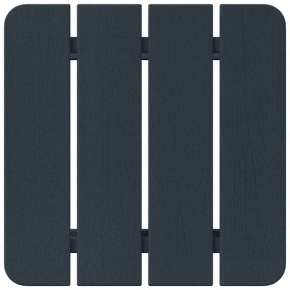 Silla De Jardín 3 Pcs Polietileno