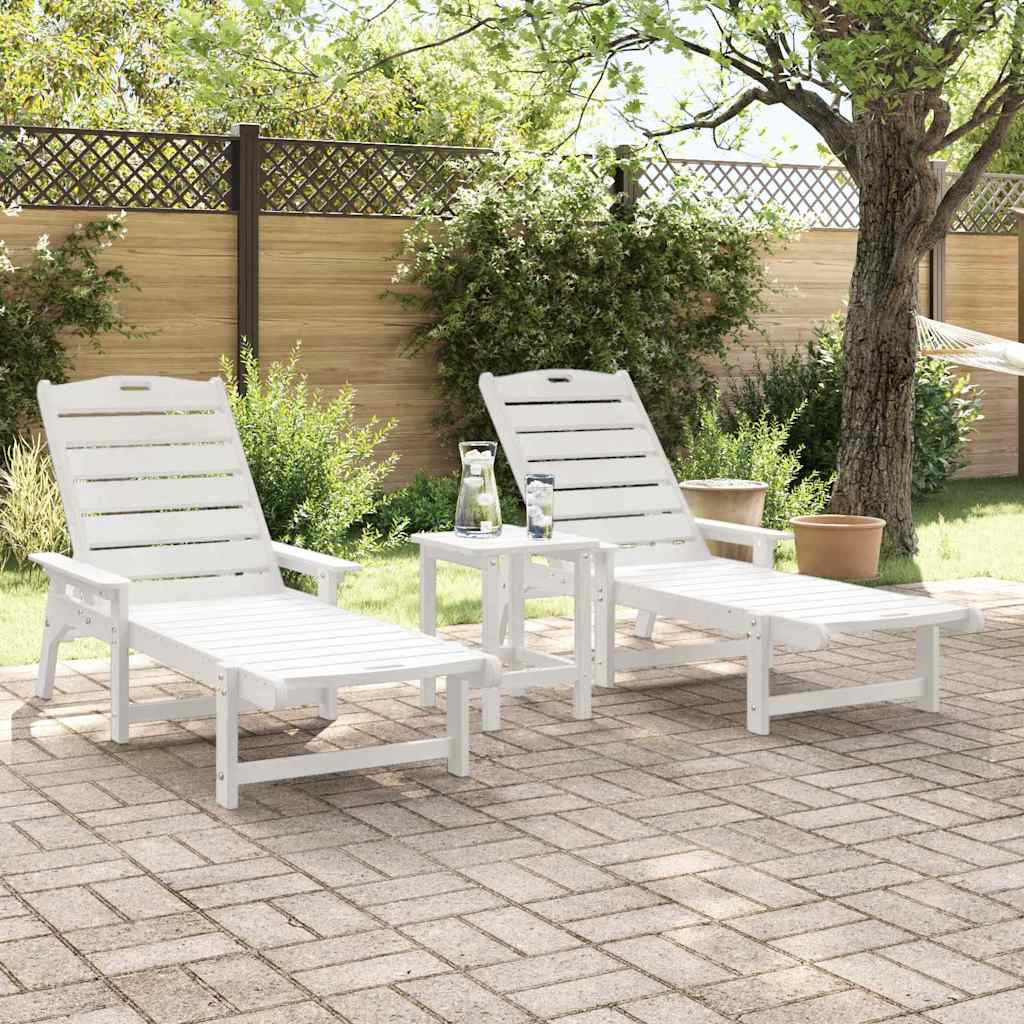 Tumbona 3 Pcs Polietileno