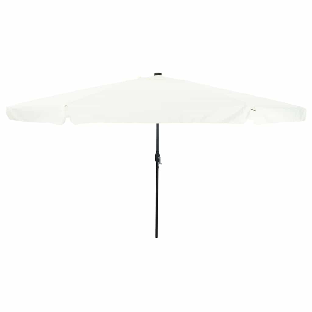 Sombrilla De Jardín 395 X 395 X 245 Cm Poliéster Redondo