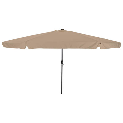 Sombrilla De Jardín 395 X 395 X 245 Cm Poliéster Redondo