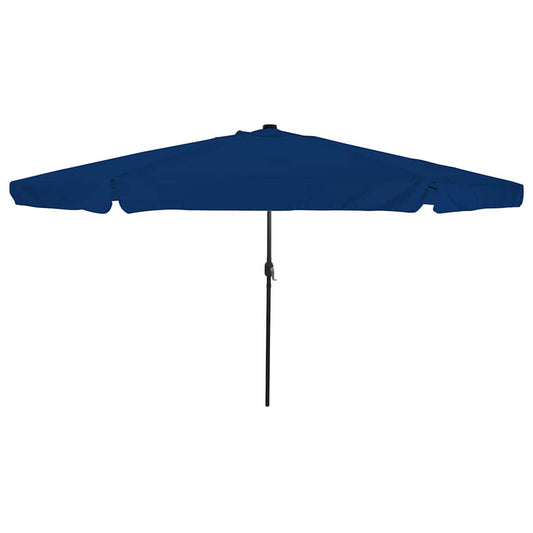 Sombrilla De Jardín 395 X 395 X 245 Cm Poliéster Redondo