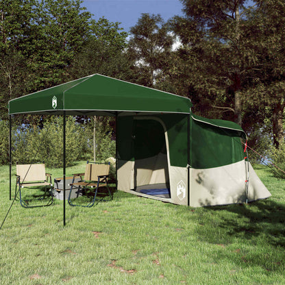 Juego De Tienda De Camping 2 Pcs Gris Y Tafetán Y Tela