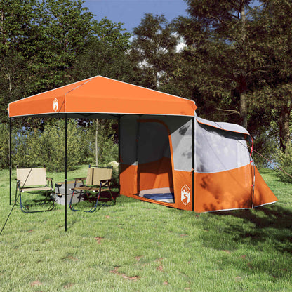 Juego De Tienda De Camping 2 Pcs Gris Y Tafetán Y Tela