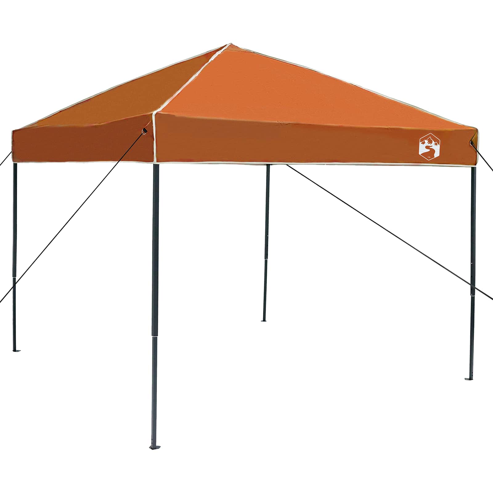 Juego De Tienda De Camping 2 Pcs Gris Y Tafetán Y Tela