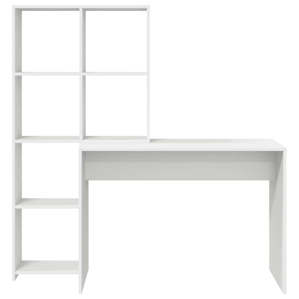 Escritorio Madera De Ingeniería 138,5 X 55 X 143 Cm