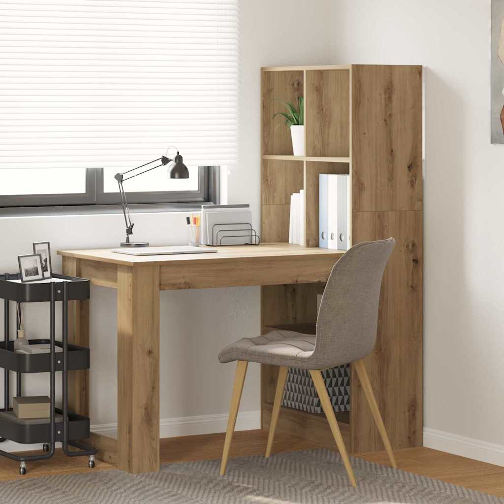 Escritorio Madera De Ingeniería 122 X 67 X 145 Cm