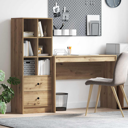 Escritorio Gris Concreto 145.5 X 50 X 127 Cm 2 Uds.