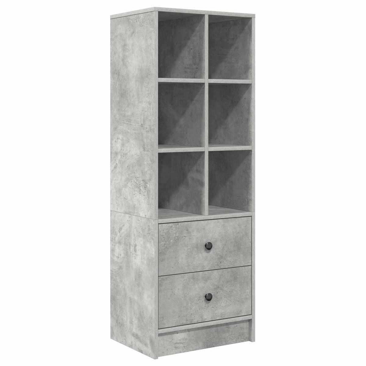 Escritorio Gris Concreto 145.5 X 50 X 127 Cm 2 Uds.